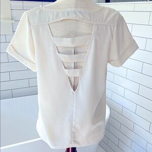 Paper Crane Cream Blouse